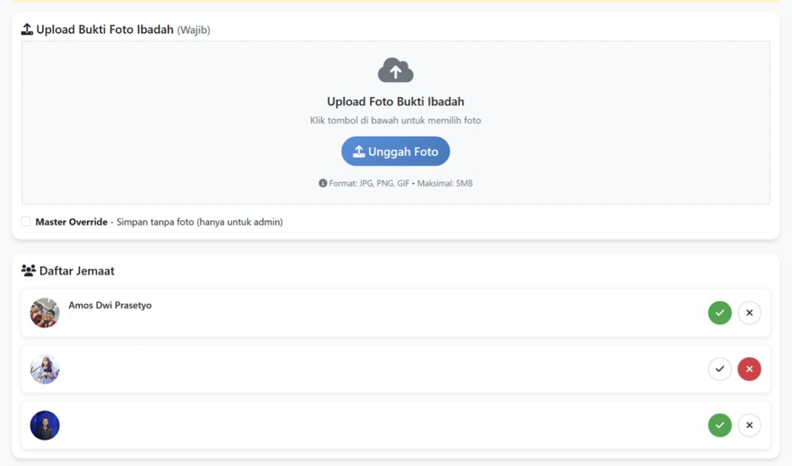 Church Attendance System